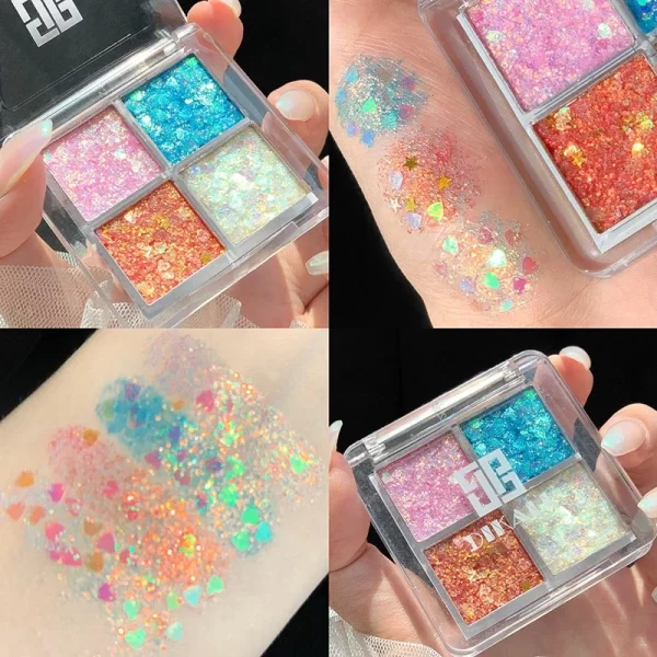 DIKALU HELLO STYLE Matte & Shimmer Eyeshadow Palettes - Image 13