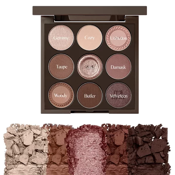 MY FAVORITE EYESHADOW 9-Color Eyeshadow Palette In 11 Color Combinations from Korean Beauty  COMPARE WITH OTHER ONLINE RETAILERS FOR $45.38