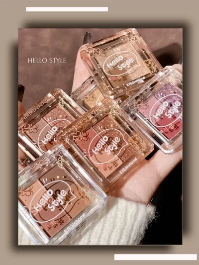 DIKALU HELLO STYLE Matte & Shimmer Eyeshadow Palettes
