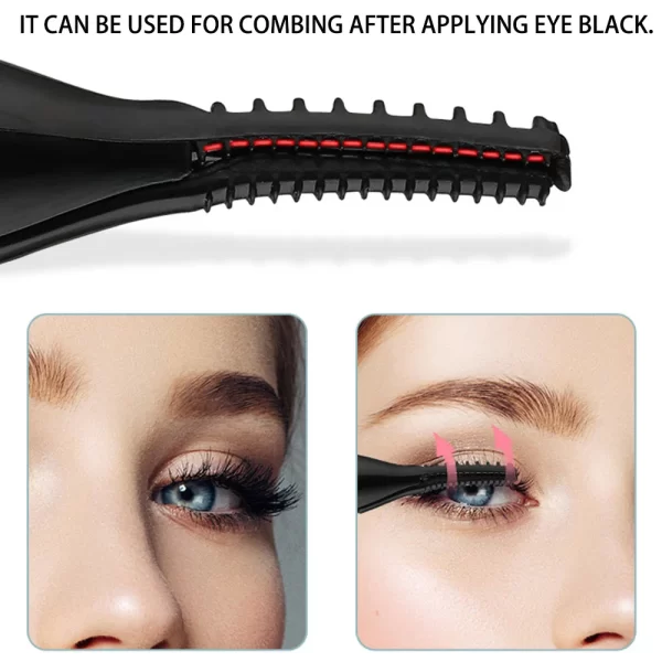 USB Rechargeable Heated Eyelash Curler - Image 4