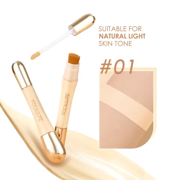 FOCALLURE Soft Matte Flawless Concealer - Long-lasting Full Coverage  Available in 7 colors - Image 6
