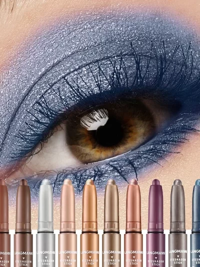 LANGMANNI Waterproof Metallic Pearlescent Eye Shadow Stick