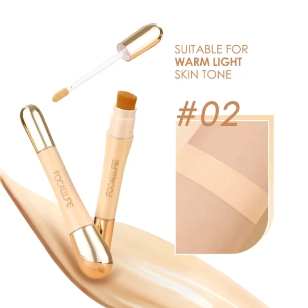 FOCALLURE Soft Matte Flawless Concealer - Long-lasting Full Coverage  Available in 7 colors - Image 7