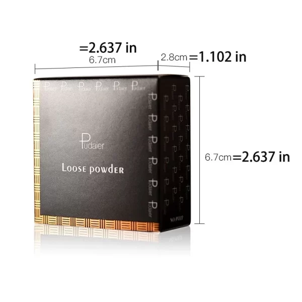 Pudaier Loose Finishing Powder for Medium - Deep Skin Tones
8 Shades - Image 8
