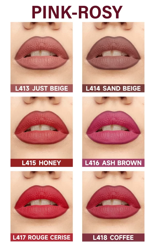 FaceSecret 6-Piece Nude Lip Liner Set - Image 9