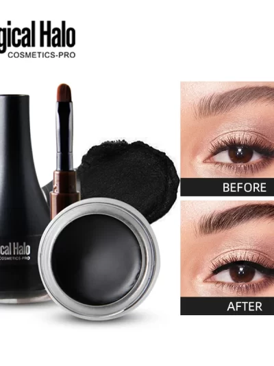 MAGICAL HALO Waterproof Gel Eyeliner Cream Pot with Brush – Smudge-Proof, Long-Lasting, and Highly Pigmented
Customer rated at 5 stars!!