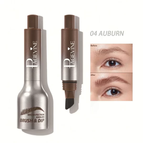Brow-Fection Angled Brush & Dip – 4 Versatile Shades - Image 11