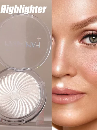 6-Color Brightening Highlighter Palette – Pearlescent Glow
