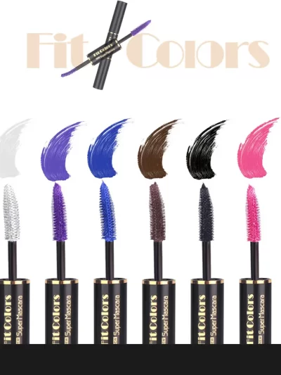 FIT COLORS 6-Color Double-Headed Mascara 