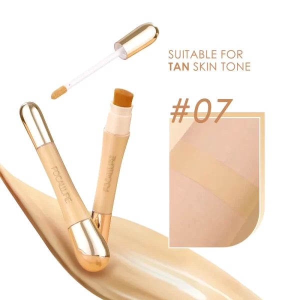 FOCALLURE Soft Matte Flawless Concealer - Long-lasting Full Coverage  Available in 7 colors - Image 5