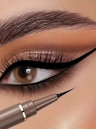 BOBEINI Black Waterproof 24-Hour Flexible Nib Liquid Eyeliner