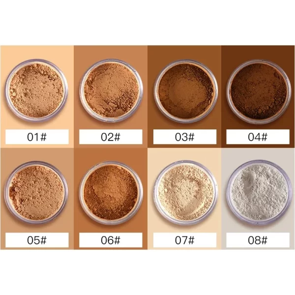 Pudaier Loose Finishing Powder for Medium - Deep Skin Tones
8 Shades - Image 17
