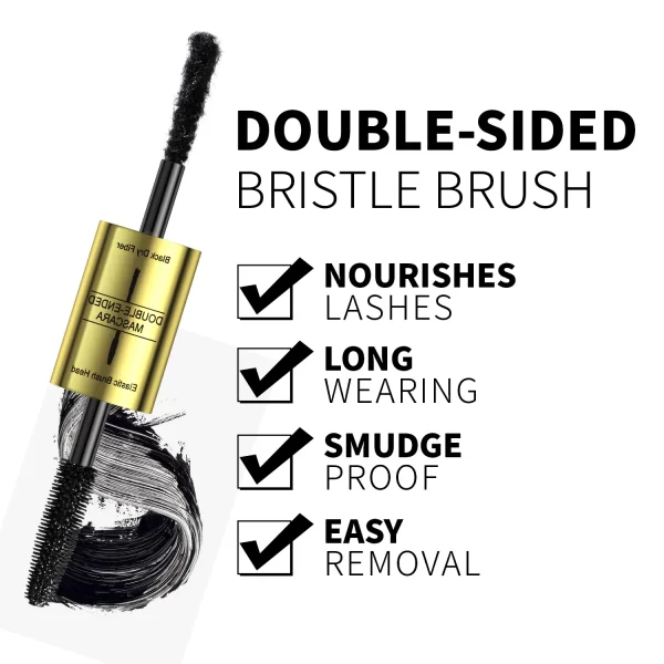 Double In-One Lightweight Fiber Mascara - Image 2