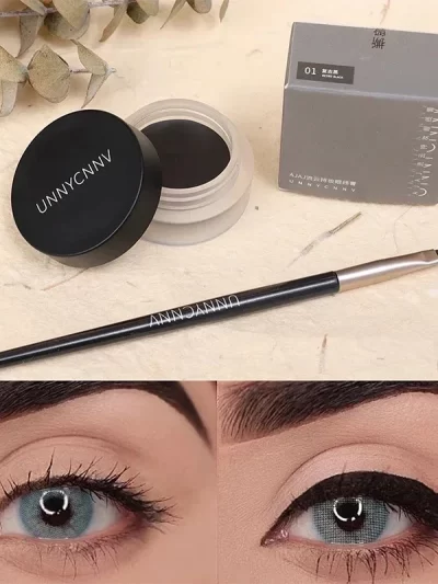 2-in-1 Non-Smudge Eyeliner Cream with Brush in 4 Shades
CUSTOMER RATED 4.8 OUT OF 5 STARS