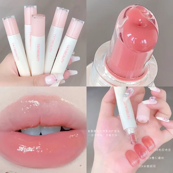Tati Beauty Jelly Lip Gloss – 3 Shades - Image 2