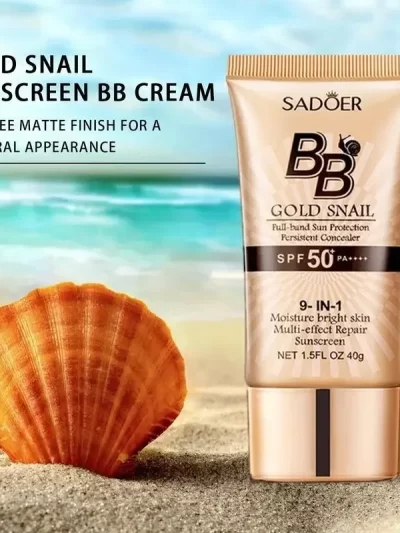 SPF50+ Gold Snail Sunscreen BB Cream