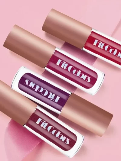 Private Label Metallic Lip Gloss 4 Piece Set