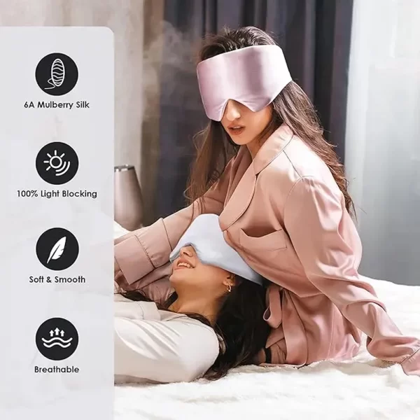 Mulberry Deep Sleep Silk Mask - Image 2