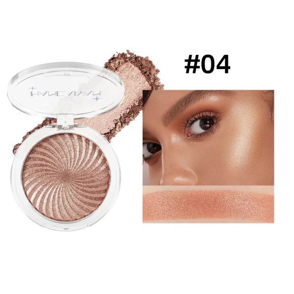 6-Color Brightening Highlighter Palette – Pearlescent Glow - Image 7
