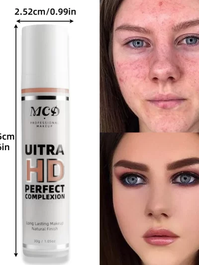 9 Shade Full Coverage Concealer Foundation -  Natural Matte Finish