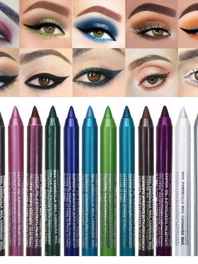 14-Color Colourful Eyeliner Pen