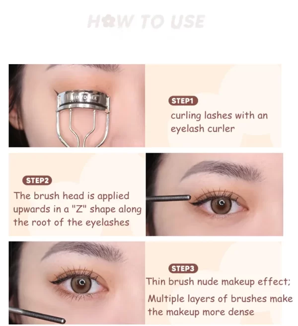 Judydoll Waterproof Silk Fiber Mascara - Image 6