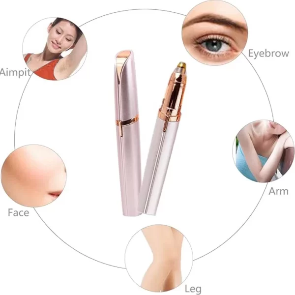 Portable Electric Eyebrow Trimmer Pen - Image 5