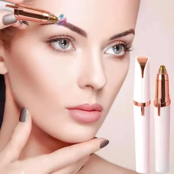 Portable Electric Eyebrow Trimmer Pen - Image 3
