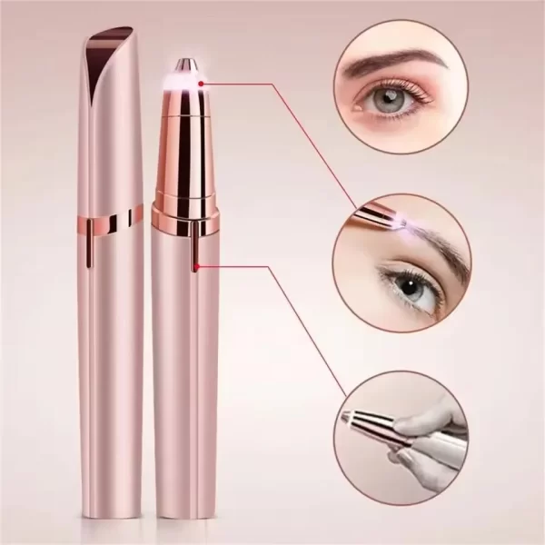 Portable Electric Eyebrow Trimmer Pen - Image 4